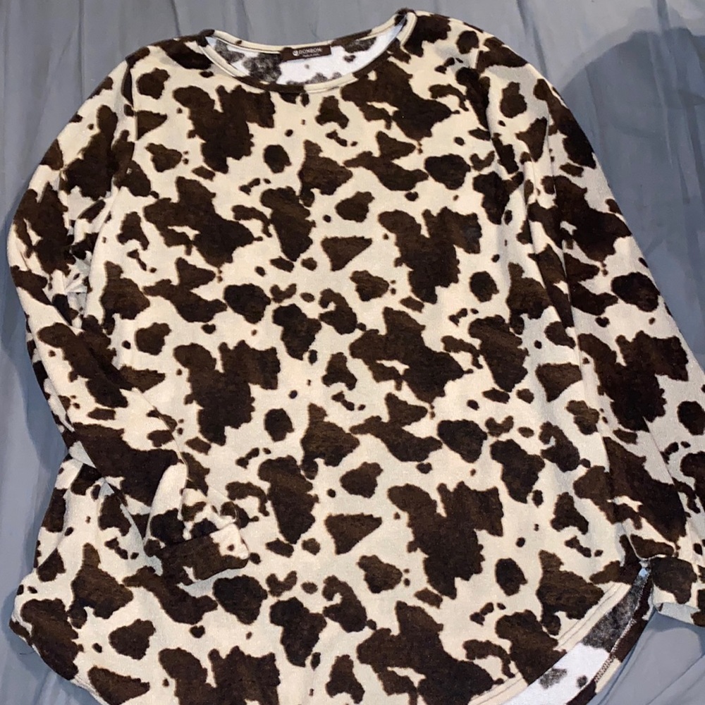 Cow Print Shirt